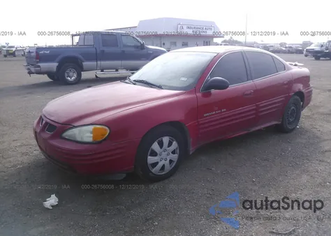 2002 Pontiac Grand Am Se1 z USA, uszkodzony, nr VIN 1G2NF52FX2C117576
